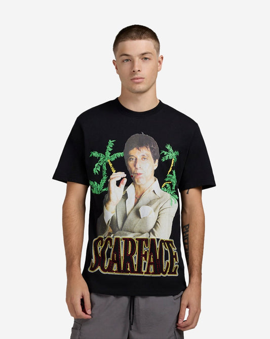 Scarface Cigar Rhinestone Tee