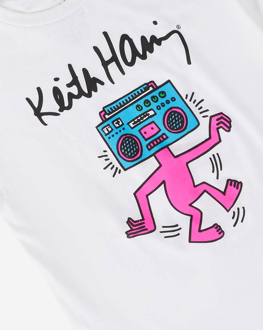 Grade School Keith Haring Boombox Tee