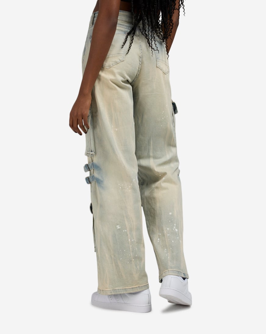 Splatter Paint Cargo Pants