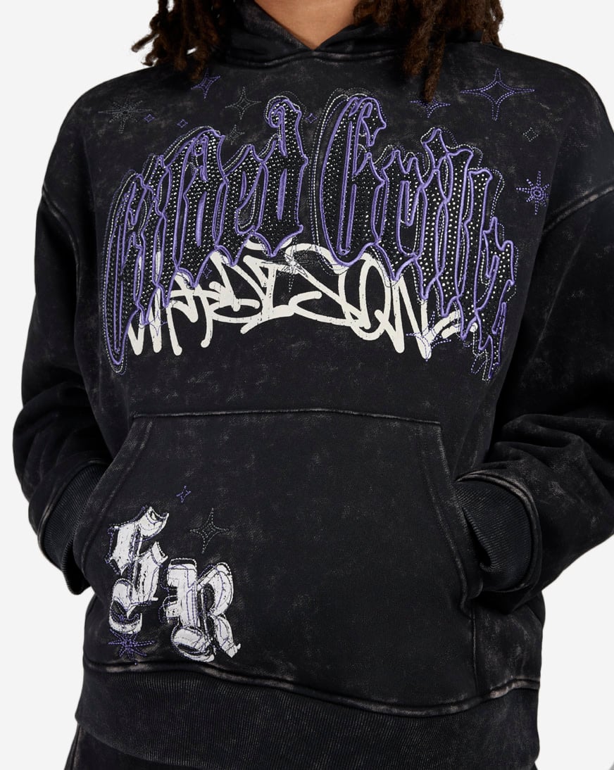 Rhinestone Dystopia Hoodie