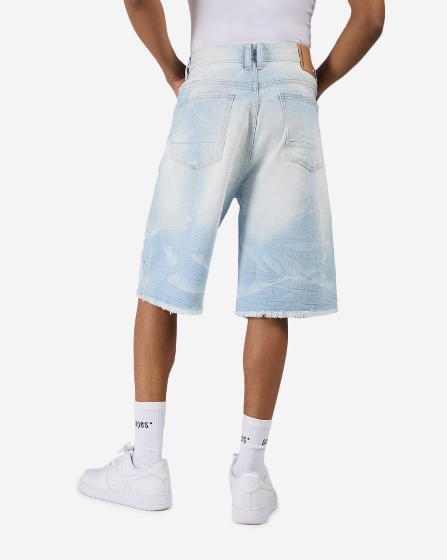 Skater Fit Denim Short