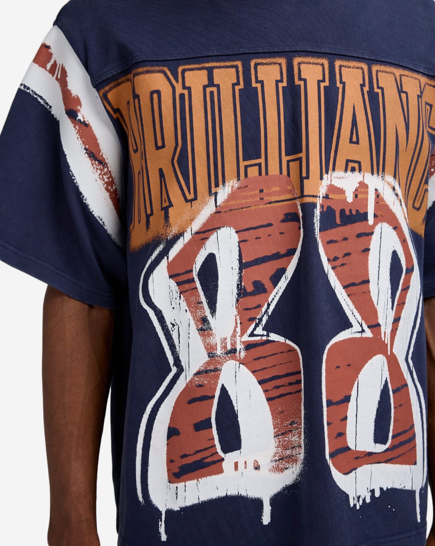 Victory Flocking Crop Tee