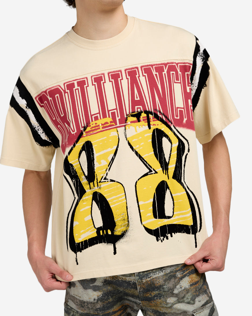 Victory Flocking Crop Tee