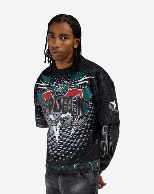 Republic Mesh 2-FER Long Sleeve Tee