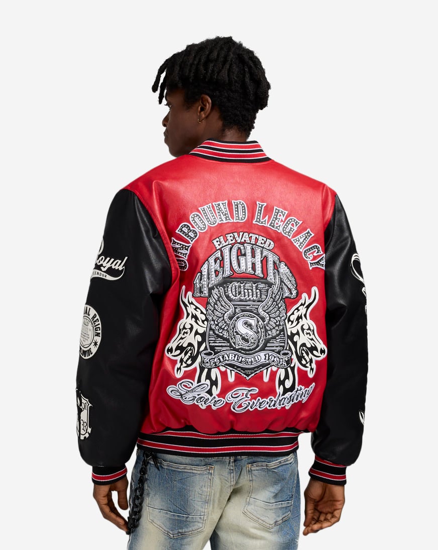 Legacy PU Varsity Jacket