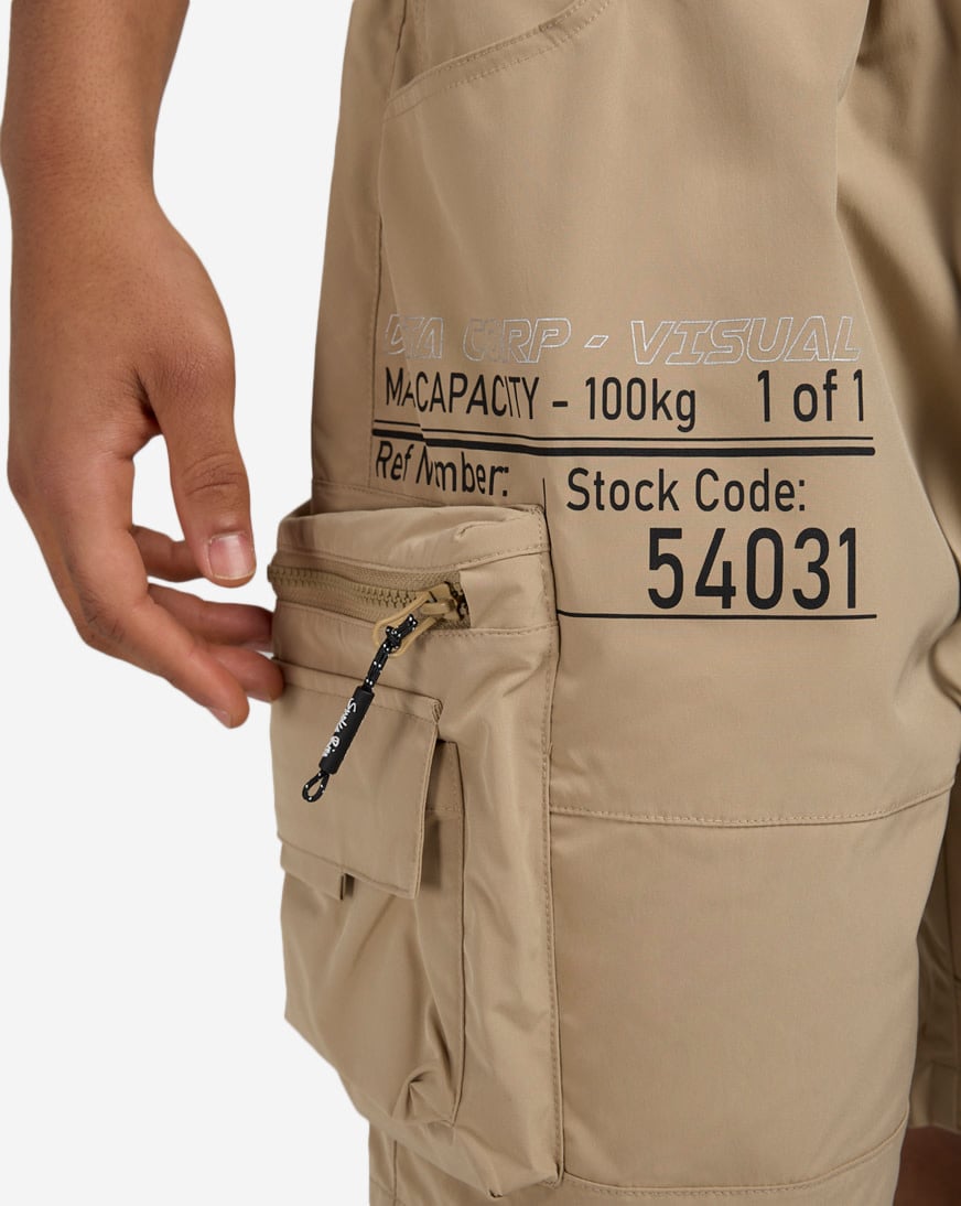 Nylon Cargo Shorts