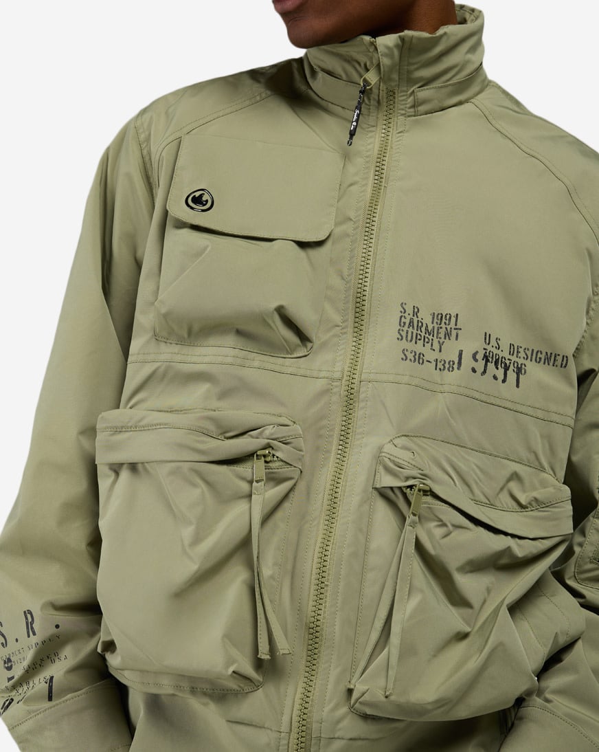 Utility Windbreaker Jacket