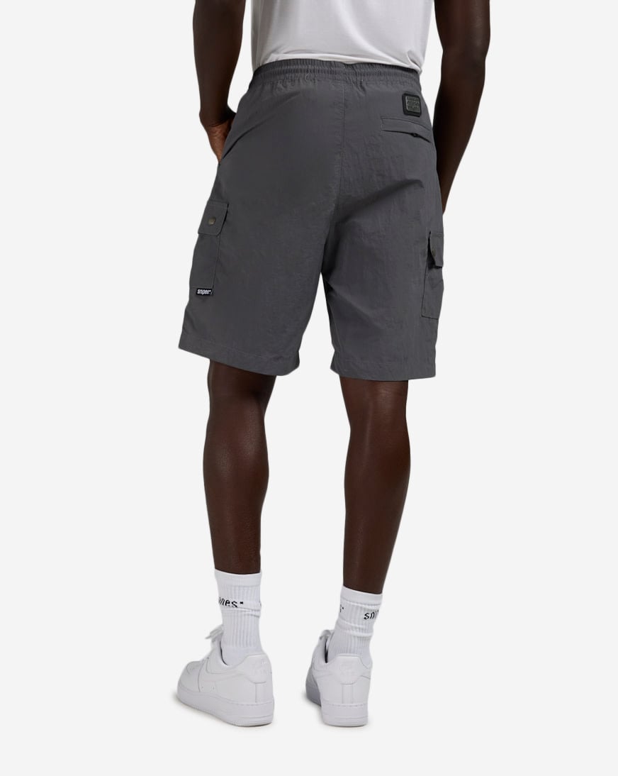 Nylon Cargo Shorts