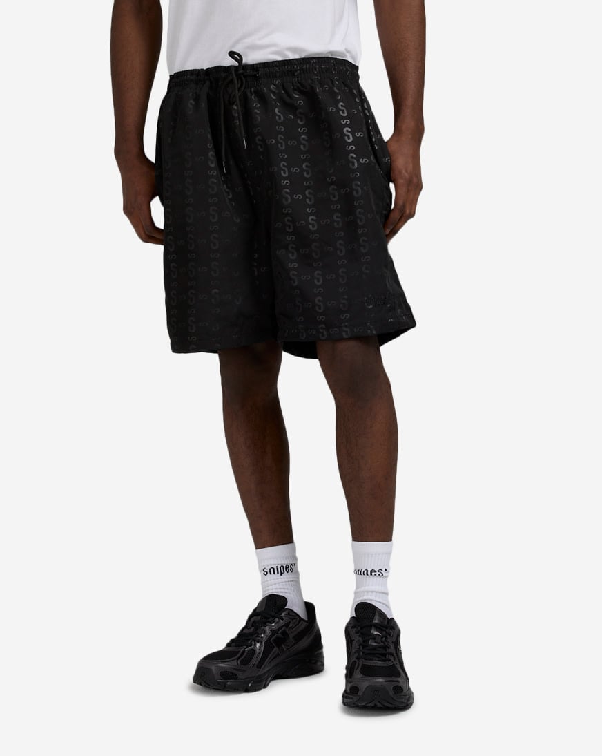 Logo Repeat Nylon Shorts
