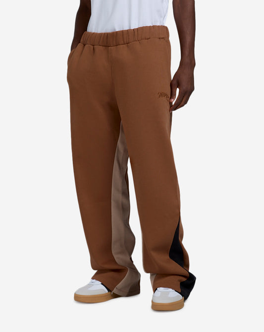 Contrast Flare Pants