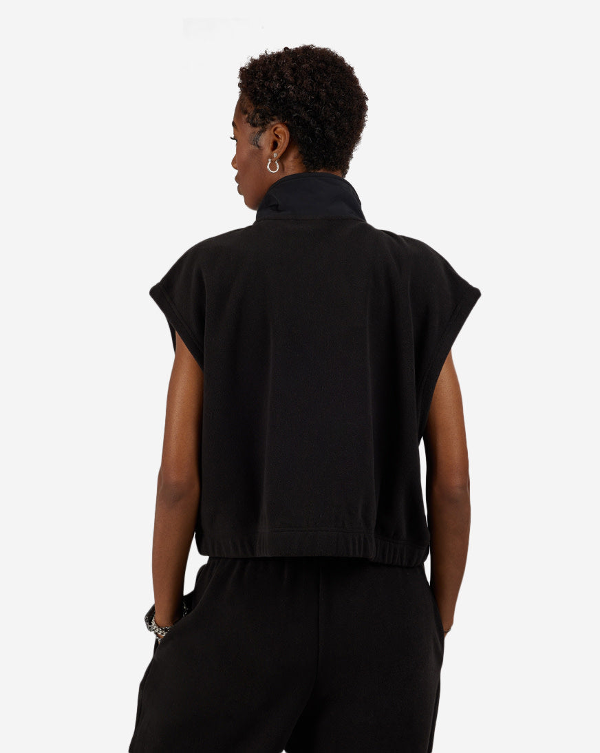 Nylon Fleece Polar Vest