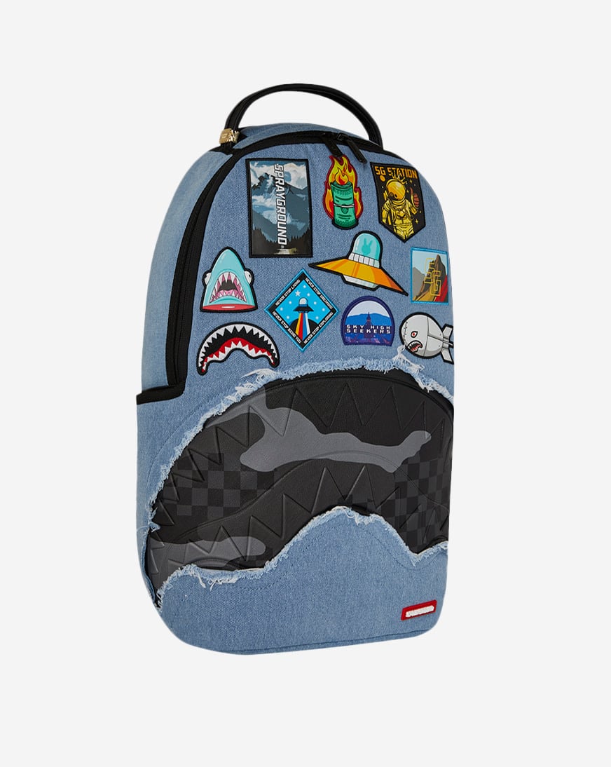 Denim Tear 3am Patch Backpack