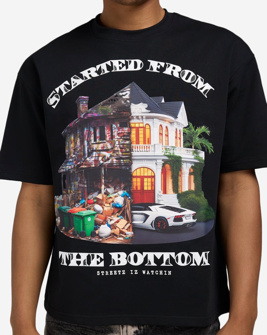 Started From The Bottom Cropped Tee