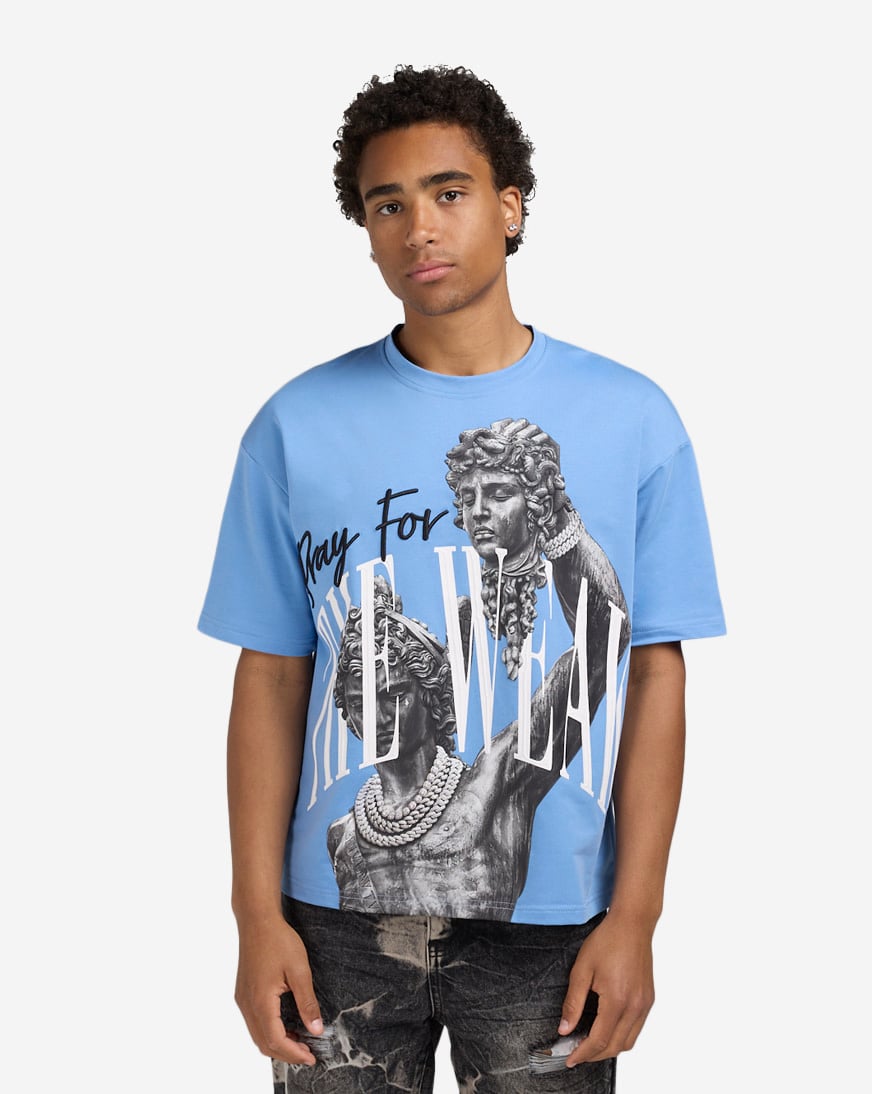 Pray For The Weak Cropped Tee