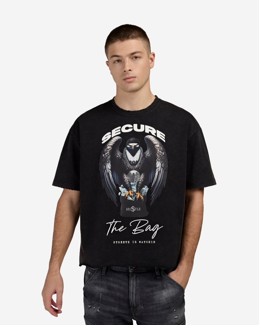 Secure The Bag Cropped Tee