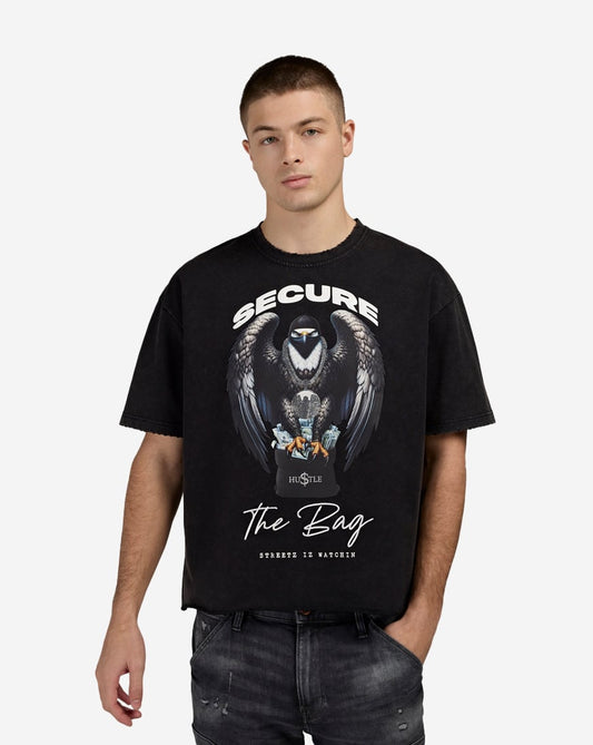 Secure The Bag Cropped Tee
