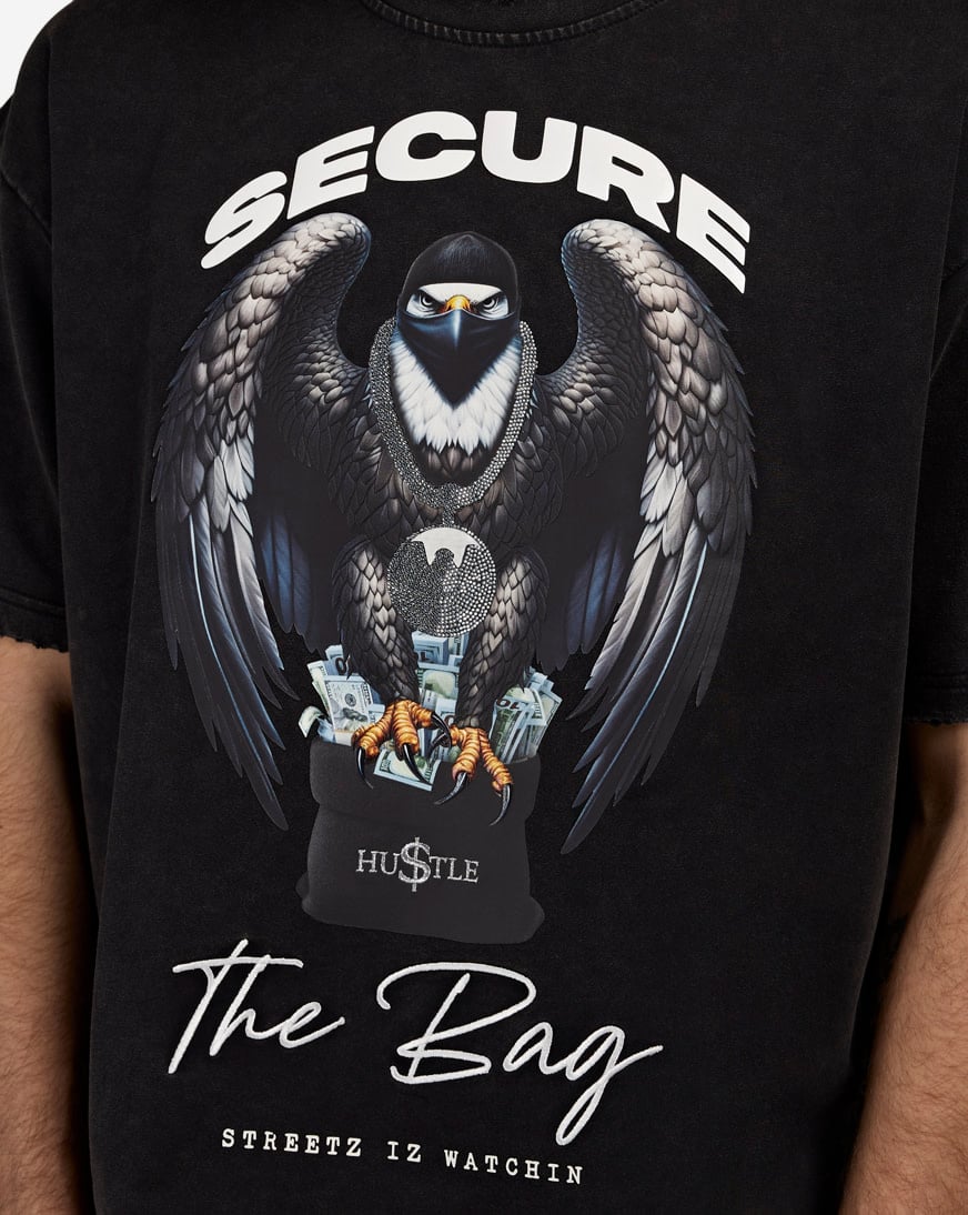 Secure The Bag Cropped Tee