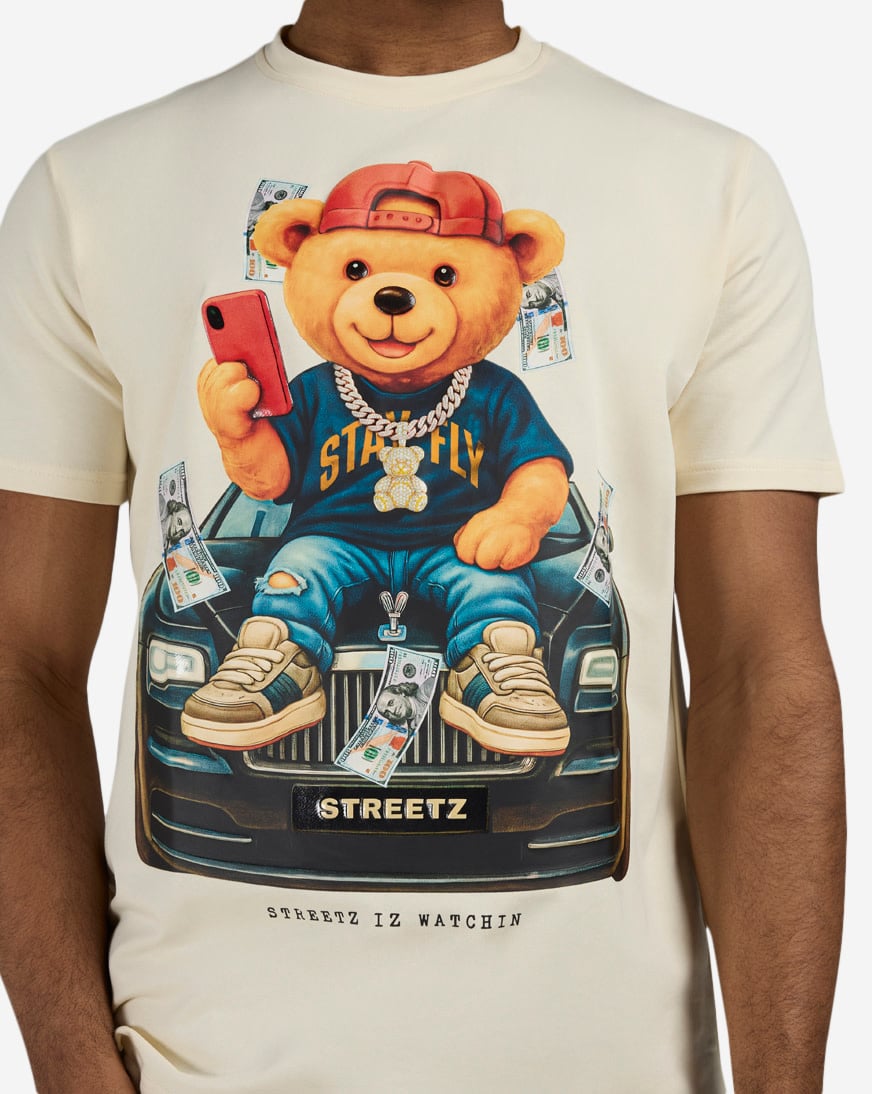 Stay Fly Bear Tee