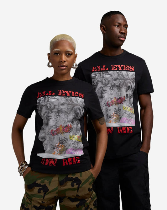 All Eyes Face Statue Tee