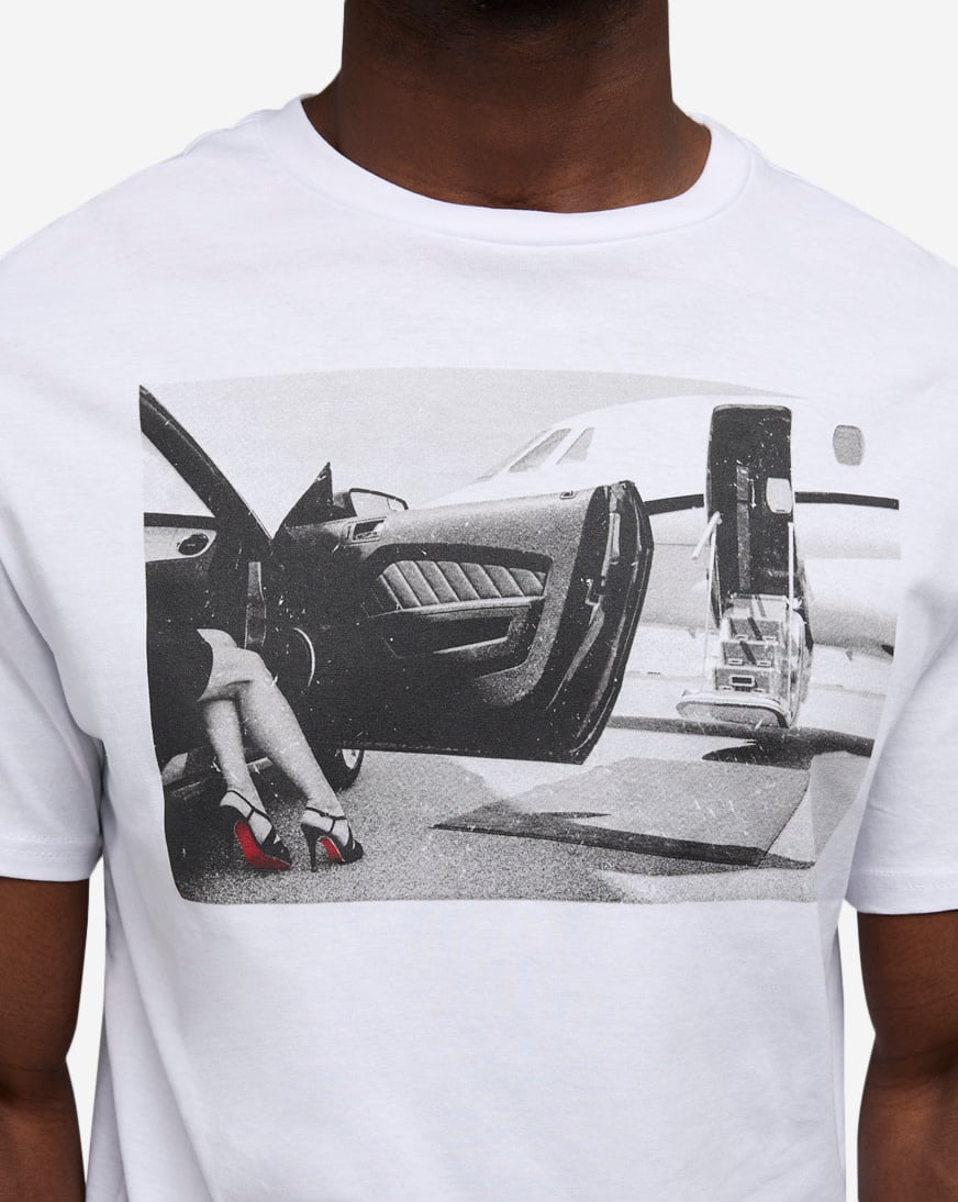 Private Jet Legs Tee