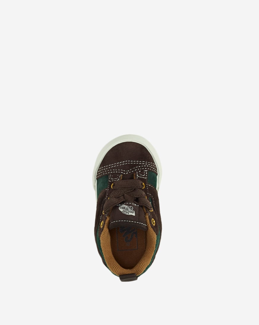 Toddler Knu Skool Elastic Lace Suede