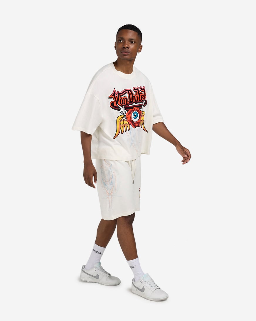 Floral Logo Fleece Shorts