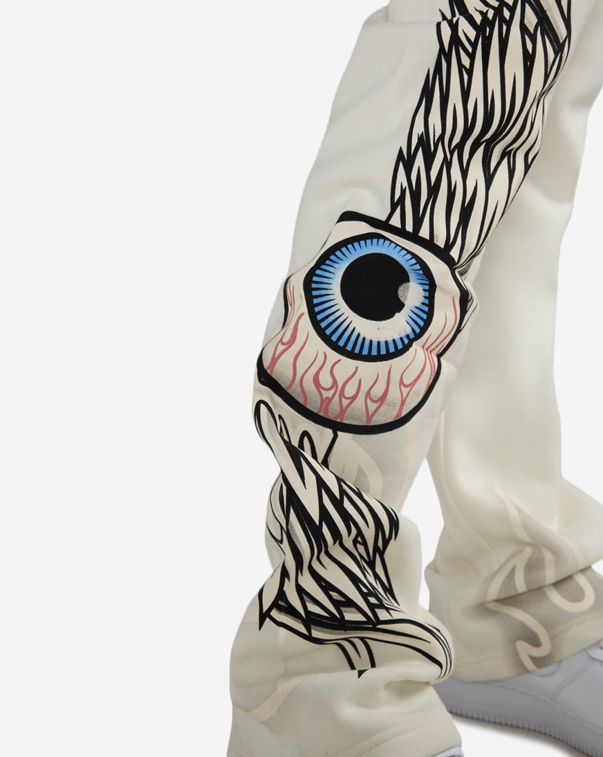 Eye Of Fortune Flame Fleece Pant