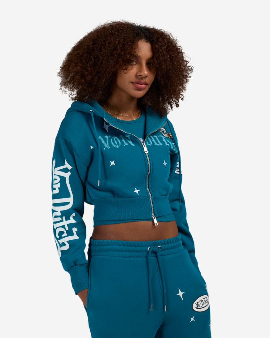 HD Star Eyeball Full-Zip Hoodie