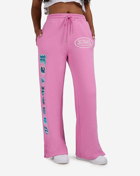 Ransom Fleece Wide Leg Pants