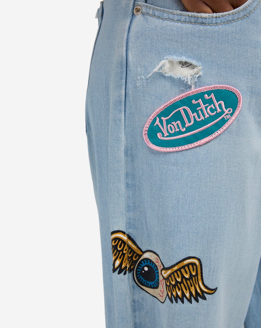 Wide Leg Slouchy Jeans