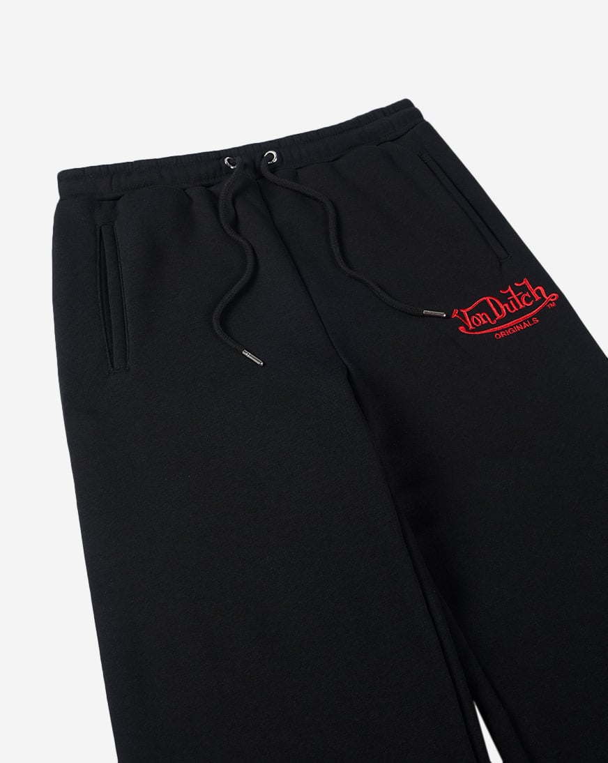 Kids' Eyeball Flames Stacked Fleece Pants
